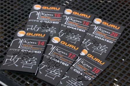 Guru Haak Kaizen Eyed Barbless 3 Guru Haak Kaizen Eyed Barbless