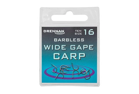 Drennan Barbless Wide Gape Carp 3 Drennan Barbless Wide Gape Carp